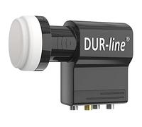 DUR-line UK 124-3L - 24x Unicable + 3X Legacy - dCSS LNB - Sistema de cable para 27 participantes - Resistente a la intemperie - HD, 4K, 8K, 3D Ready