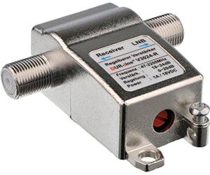 DUR-line V3024-R Amplificador Inline Mini par SAT y DVB-T recepción Amplificación hasta 24 dB