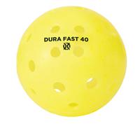 Dura Fast 40 Pickleballs | Outdoor Pickleball Balls | Yellow | Dozen/Pack of 12 | USAPA Approved and Sanctioned for Tournament Play