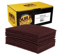 dura-Gold 6 "x 9" premium marrón General Purpose Scuff almohadillas, 20/Unidades