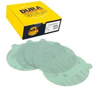 Dura-Gold Premium Film Back - 1000 Grit 6" Green Film - PSA Autoadhesivo Adhesivos Discos de Lija para Sanders DA - Caja de 25 Discos de Acabado de Papel de Lija para automoción y carpintería