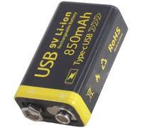 Durabilidad 9V 6F22 Batería 800mAh/1100mAh de alta capacidad con salida de voltaje estable para electrodomésticos, batería de electrodomésticos