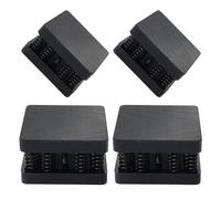 Durabilidad a prueba de golpes, soporte de subwoofer para barra de sonido, almohadilla antivibración para clubes, resortes de construcción de acrílico reforzado, amortiguadores de golpes, base a