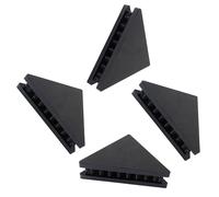 Durabilidad a prueba de golpes, soporte de subwoofer para barra de sonido, almohadilla antivibración para clubes, resortes de construcción de acrílico reforzado, amortiguadores de golpes, base a