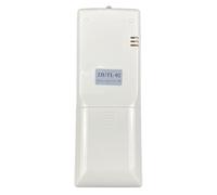 Durabilidad control remoto ABS con protección contra golpes, uso duradero, cómodo y ergonómico, compatibilidad de forma para control remoto ZHTL02