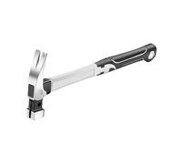 Durabilidad Martillo de garra de resistencia Cabeza de acero carbono con de absorción de impactos Ideal para construcción y tareas Martillo de garra ergonómico antifatiga