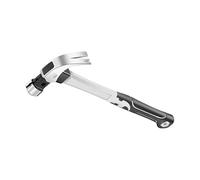 Durabilidad Martillo de garra de resistencia Cabeza de acero carbono con de absorción de impactos Ideal para construcción y tareas Martillo de garra ergonómico antifatiga