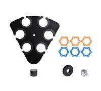 Durabilidad Stage Multi Mic Holder Bandeja de micrófono con almohadilla antideslizante para hasta 8 micrófonos de almacenamiento seguro y ordenado