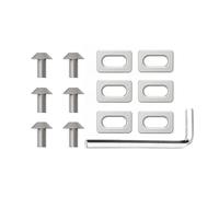 Durabilidad Tornillos de de Pedal de Bicicleta de Acero Inoxidable Fácil de Instalar Espaciador de Perno de de Pedal para Ciclismo de montaña Perno de Ciclismo Resistente a la corrosión