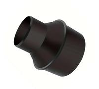 Durability Tapered Reducer Adapter 4In To 2-1/2inch Dust Collection Hose Cone For Woodworking Machinery Removal Collector