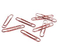 Durable 121324 Clips de letras, 77 mm, 100 piezas, chapados en cobre