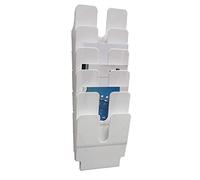 Durable Juego de dispensadores de folletos Flexiplus 6 (A4, retrato) blanco