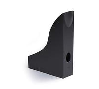 Durable 1701711060 Revistero Basic, 6 piezas, negro