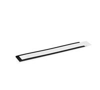 Durable 171158 PPortaetiquetas magnético en forma de C, etiquetas incluidas, 200 x 30 mm (ancho x alto), 5 piezas, antracita