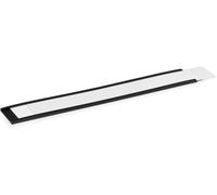 DURABLE Portaetiquetas magnético en C 171458 — 200×30 mm, 50 piezas, antracita, etiquetas incluidas