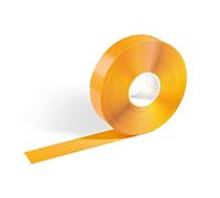 Durable 172504 Cinta para marcación de suelo DURALINE STRONG resistente a la abrasión y al deslizamiento, 50 mm x 1,2 mm x 30 m (ancho x alto x largo), amarillo señal RAL 1003