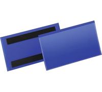 Durable 174207 Funda magnetica 150x67 mm (150 x 67 mm) Paquete de 50, azul