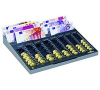 Durable 178157 tablero de conteo Euroboard XL con 8 compartimentos para billetes, antracita
