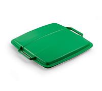 Durable 1800475020 Tapa Durabin Tapa para 90 litros, verde