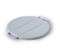 Durable 1800520050 Tapa para el cubo de basura Durabin Round 40, gris