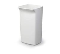 Durable 1800798010 Papelera Durabin Cuadrado 40 litros, blanco