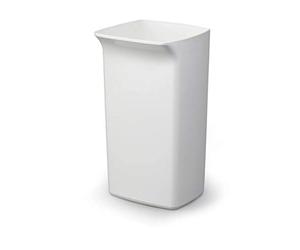 Durable 1800798010 Papelera Durabin Cuadrado 40 litros, blanco