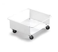Durable 1801668010 Carro Carro Durabin, 90 litros, 1 pieza, blanco