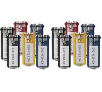 Durable 195700 Llavero clip, 6 unidades, colores surtidos (Paquete de 2)