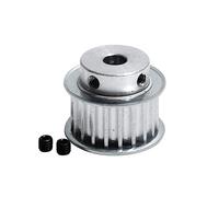 Durable 2 uds poleas de distribución HTD5M 18T, polea de correa de distribución ancho 16mm diámetro 5/6/6.35/7/8/10/12mm polea síncrona de aleación de aluminio (Size : 12mm, Color : Width16mm)