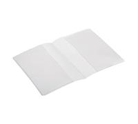 Durable 213819 Cubierta de protección e identificación, doble cubierta para documentos DIN A7 (148 x 105 mm), 10 piezas, transparente