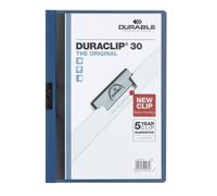 Durable 220007 Carpeta Duraclip dossier pinza lateral (para 1-30 hojas A4), 25 p