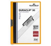 Durable 220009 Carpeta Duraclip dossier pinza lateral (para 1-30 hojas A4), 25 p