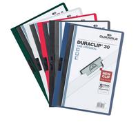Durable 222700 Duraclip 30 SB-paquete, bolsa con 5 piezas, colores surtidos