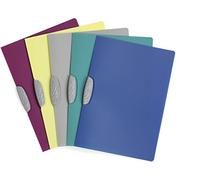Durable 226600 carpeta de clip swingclip Color, hecha de PP, hasta 30 hojas A4, colores surtidos, paquete de 25