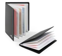 DURABLE Tarjetero para tarjetas de crédito 230958 con fundas de protección RFID, 8 tarjetas, negro