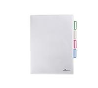 Durable 231619 Funda de organización, bolsa con 5 piezas, transparente