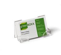 Durable 241419 Portatarjetas de visita de acrílico, 1 pieza, transparente