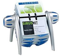 Durable 241723 Visifix Flip Vegas, para 400 tarjetas de visita, índice A-Z, plata