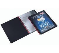 Durable 242701 Duralook Easy Plus Libro visible (A4, con 20 bolsillos) negro