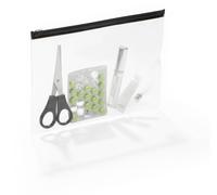 Durable 248001 Bolsa con cremallera A5, 5 piezas, transparente