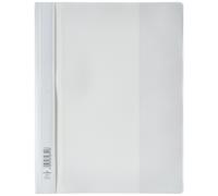 Durable 257902 Carpeta de fástener con cubierta transparente y tapa posterior de
