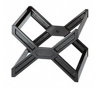 Durable 261101 Cesta de suspensión Carry Plus, para 30 carpetas colgantes A4, apilables y plegables, negra