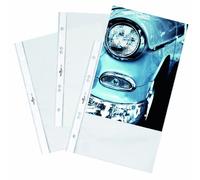 Durable 265119 Mangas de folleto DIN A5 Business, 0,06mm, 4 bolsas con 25 piezas, transparente