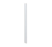 Durable 290919 Barra de sujeción A4, para aproximadamente 80 hojas, paquete de 25, transparente