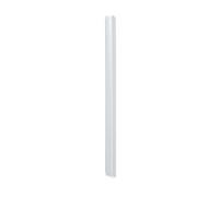 Durable 291119 Barra de sujeción A5, para aproximadamente50 hojas, paquete de 100 piezas, transparente