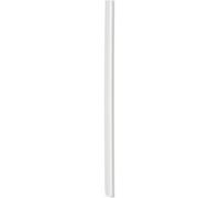 Durable 293002 Barra de sujeción A4, para aproximadamente30 hojas, paquete de 50 piezas, blanca