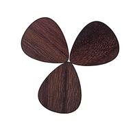 Durable 3 piezas de palisandro Guitarra Ukulele escoge la púa para el guitarrista de accesorios