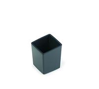 Durable 338858 Papelera de punto de café Papelera de mesa, papelera de mesa para cápsulas de café/bolsas de té/tarros de leche, antracita