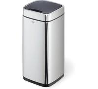 Durable 342223 Papelera con sensor NO TOUCH, con cubo interior, 21 litros, plata