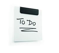 Durable 470501 Clip magnético Durafix Clip 60 mm, porta notas autoadhesivo, bolsa de 5 piezas, negro